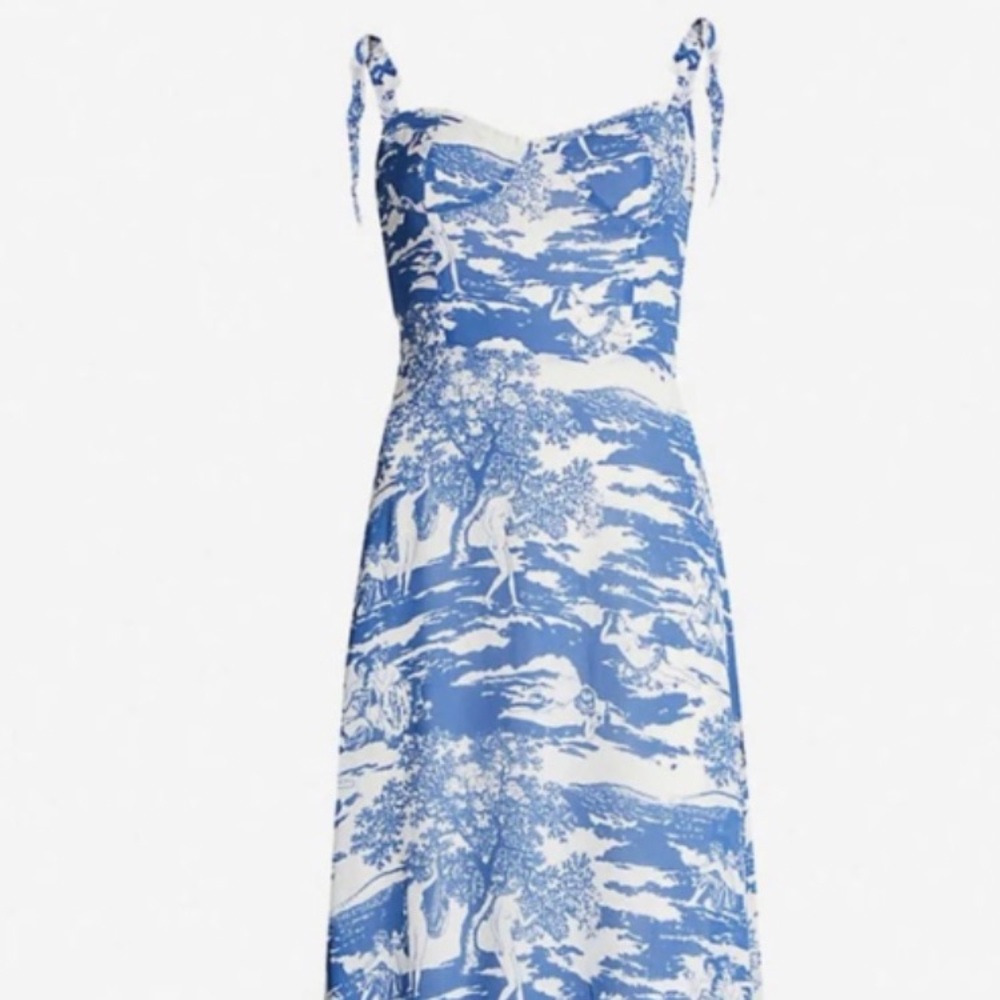 REFORMATION Nikita Dress in Toscana Size 2 - Altered to Shorter Length